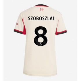 Damen Fußballbekleidung Liverpool Dominik Szoboszlai #8 Auswärtstrikot 2025-26 Kurzarm